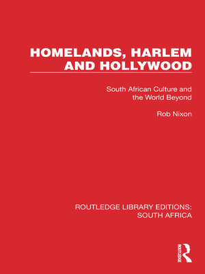 cover image of Homelands, Harlem and Hollywood